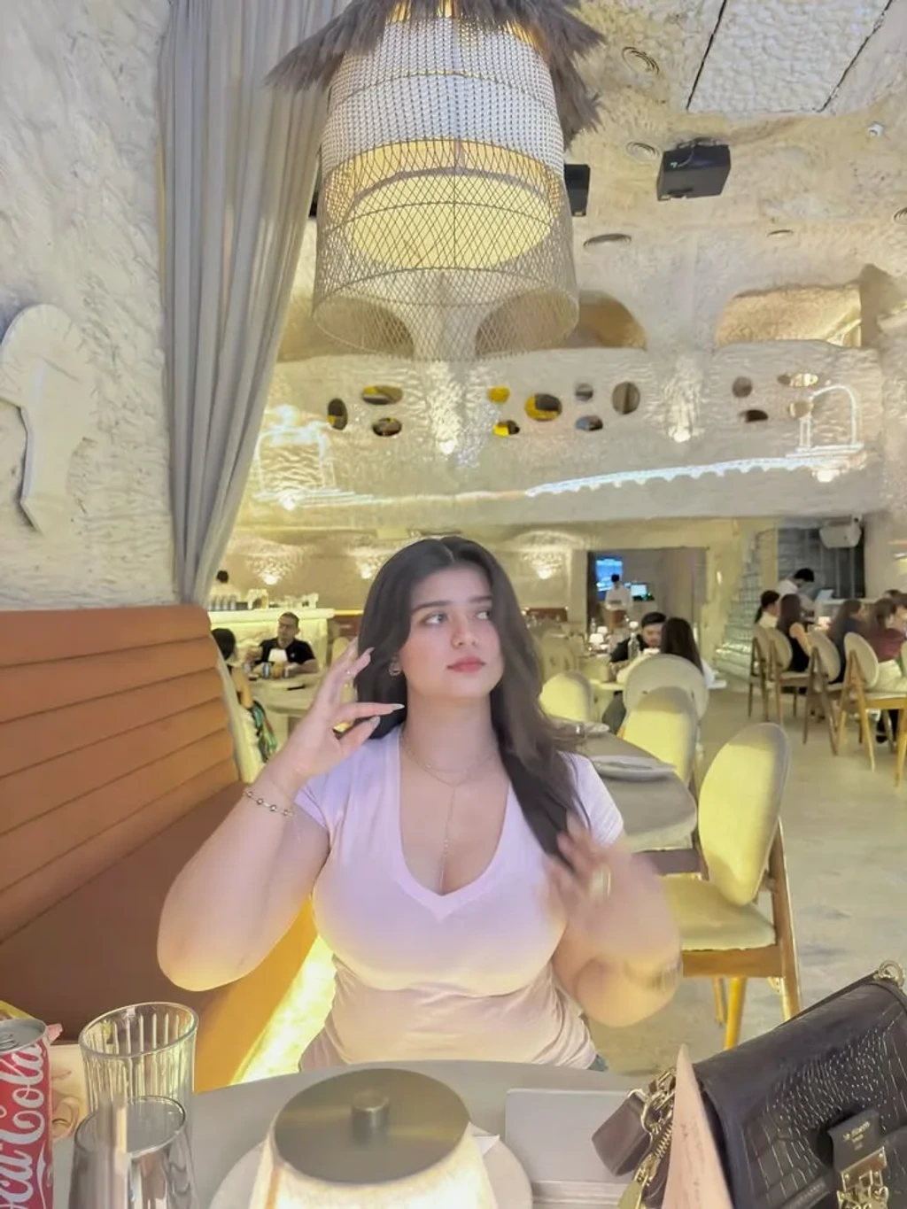 Elegant Dinner at a Luxury Restaurant