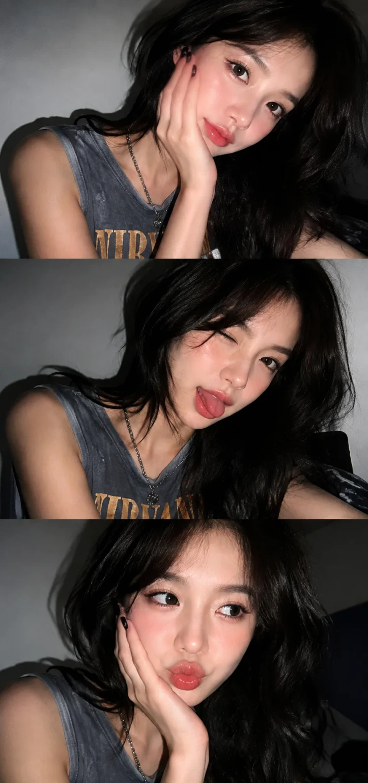 # Late-Night Flash Selfies