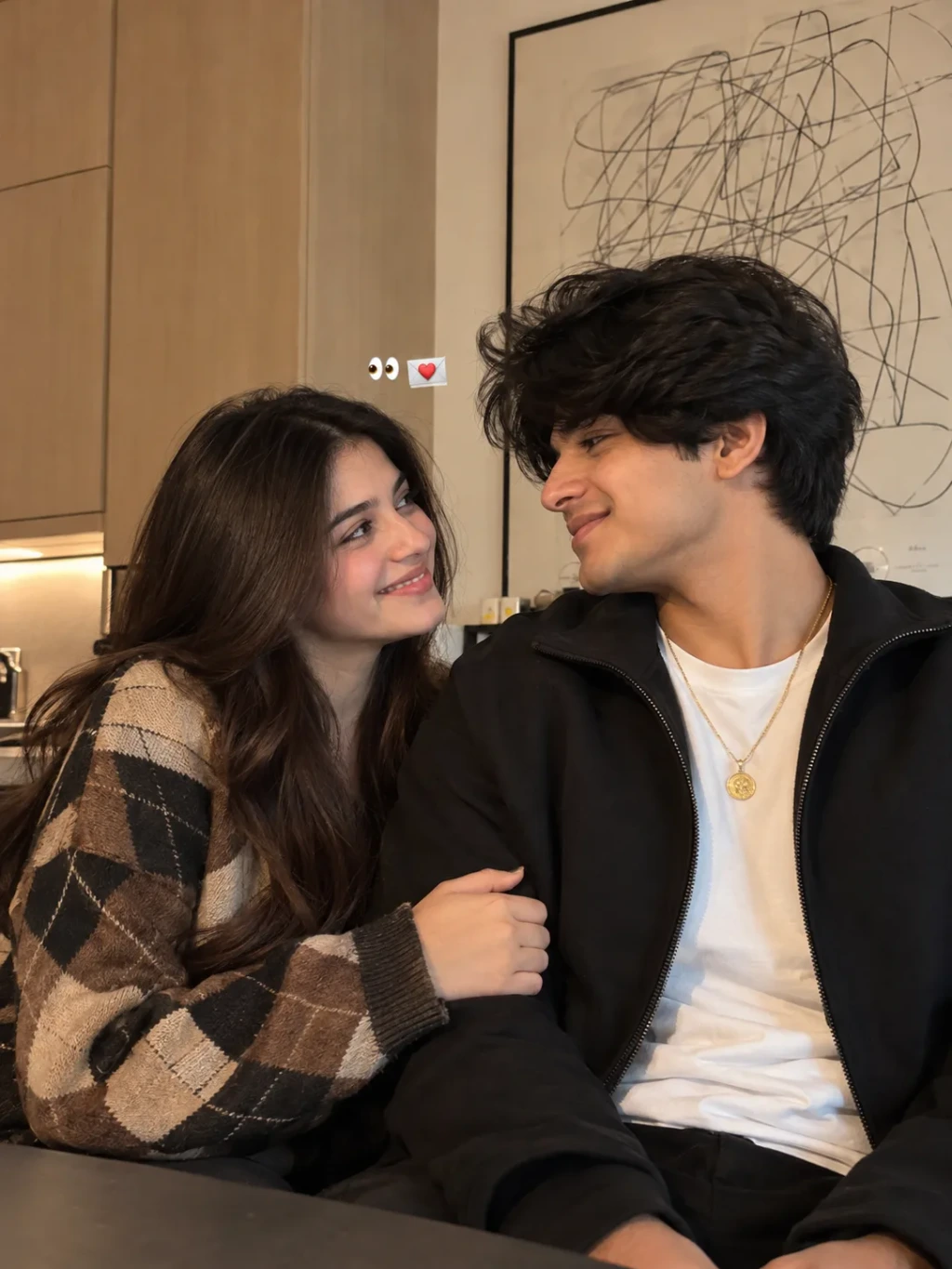 Ultra realistic cinematic portrait of a young couple