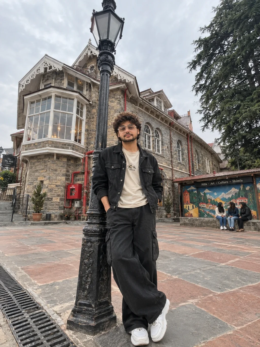Shimla Heritage Plaza Portrait.