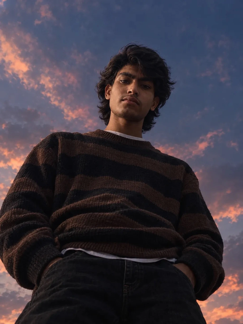 Moody man