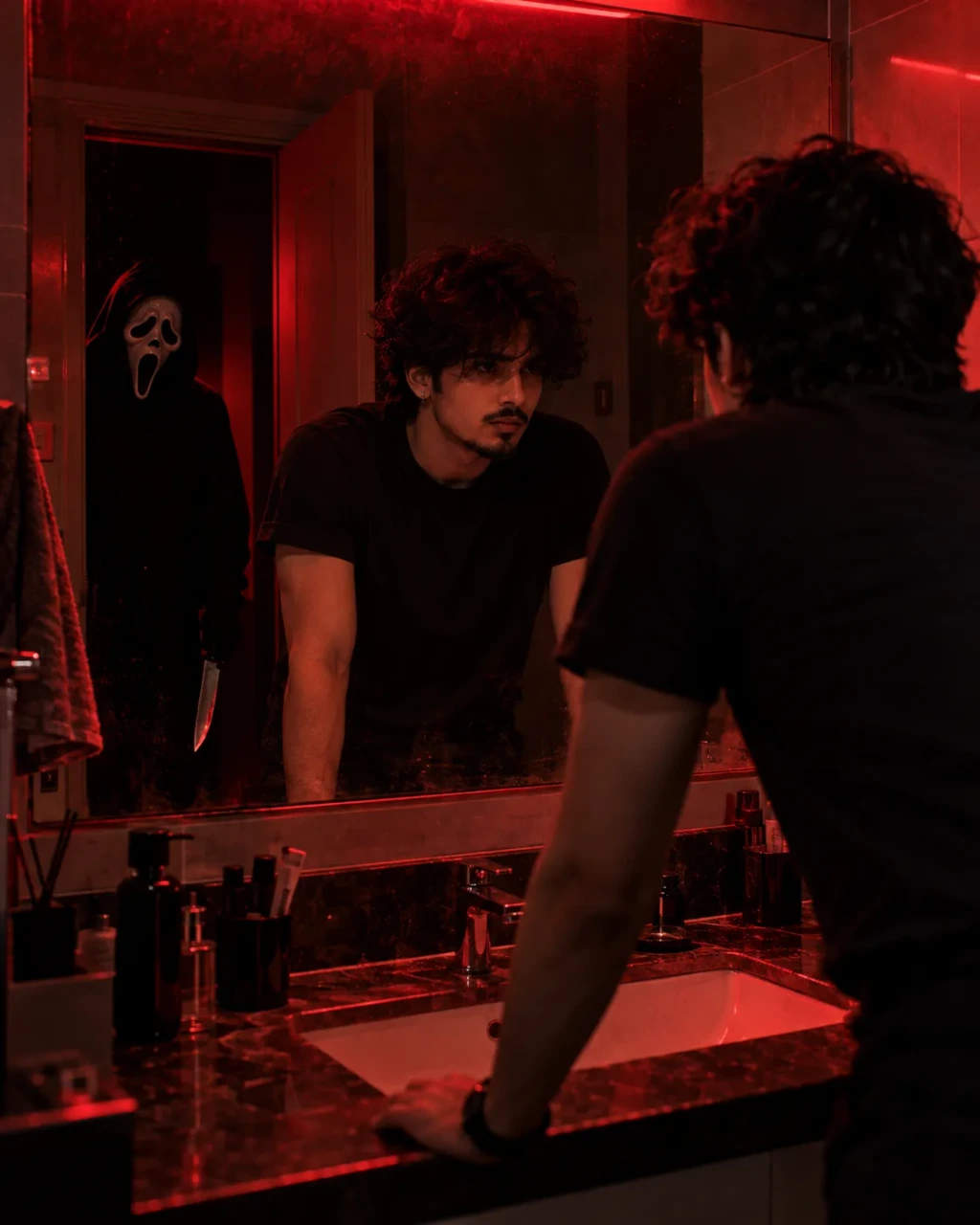 The Reflection Behind Me 🩸 | Cinematic Psychological Horror