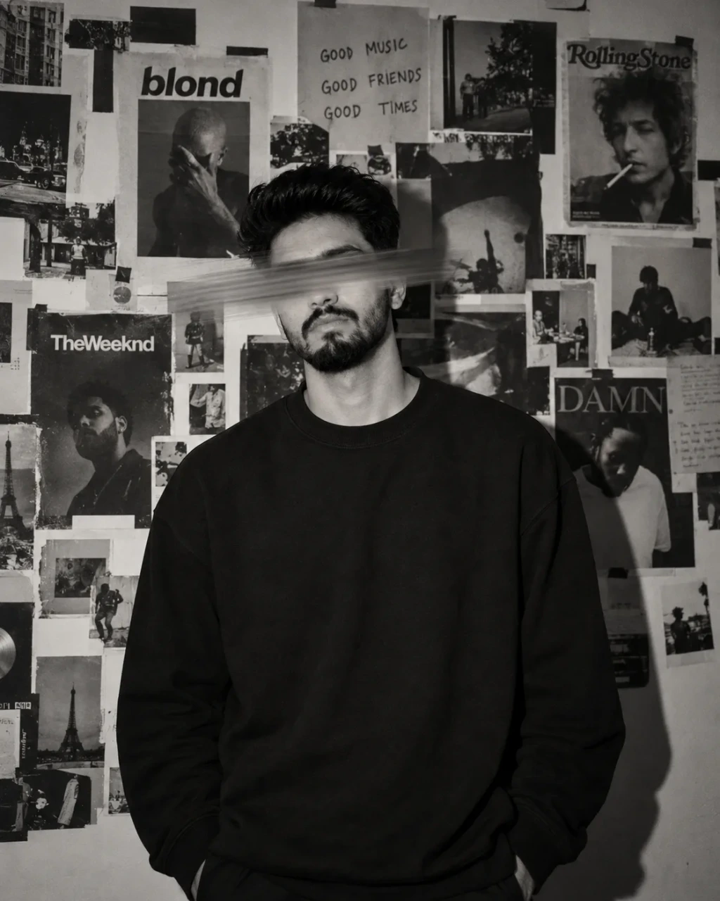 Monochrome Aesthetic Profile Prompt