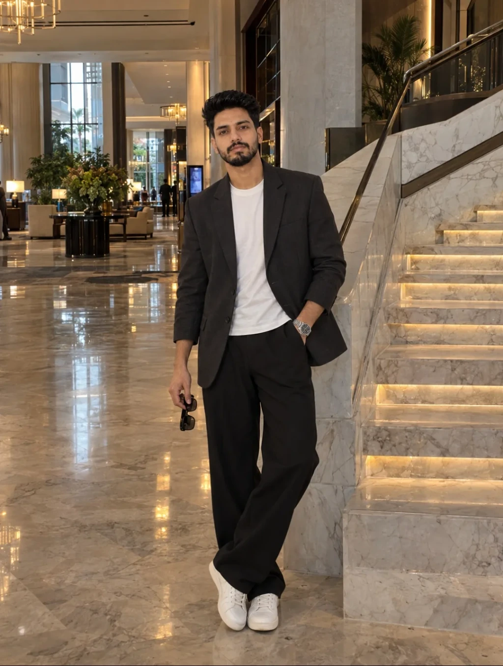 Luxury Hotel Realistic Prompt