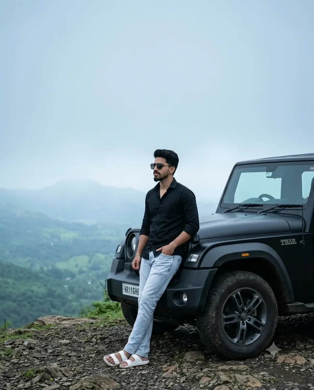 Thar Mountain Travel Portrait