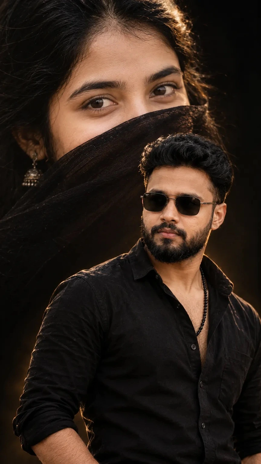 ULTRA-REALISTIC CINEMATIC COUPLE PORTRAIT