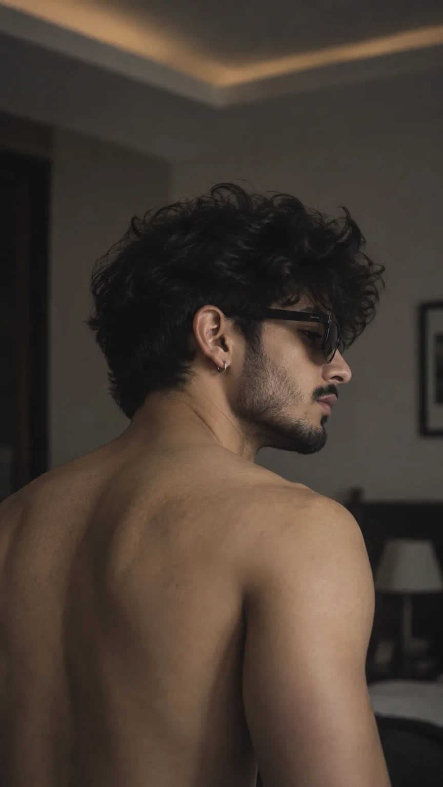 Ultra realistic cinematic portrait of a young man