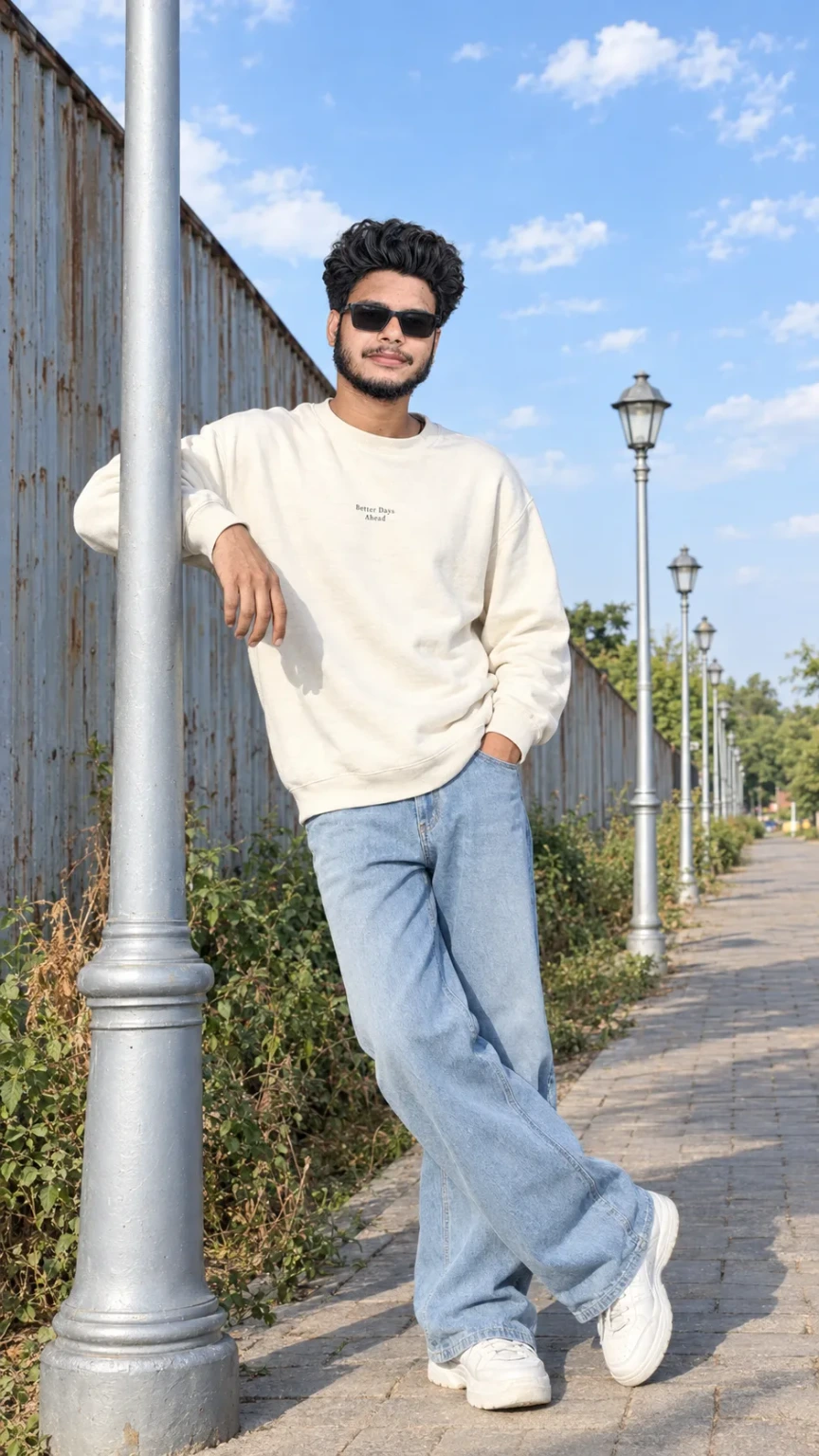 Ultra-Realistic Outdoor Street Portrait — Exact Identity &amp; Pose