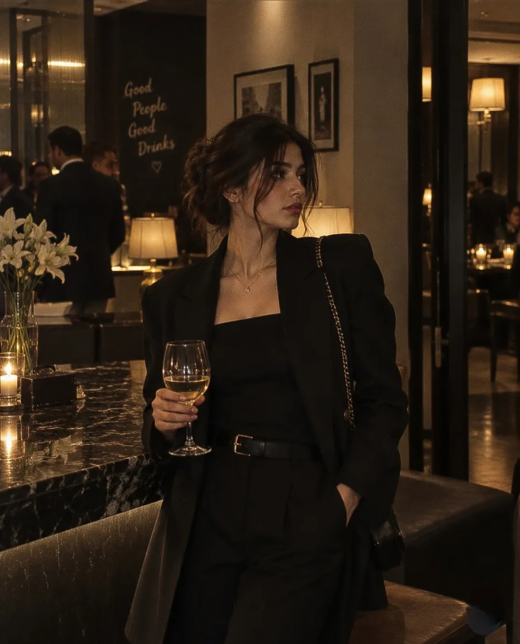 Cinematic Lounge Evening