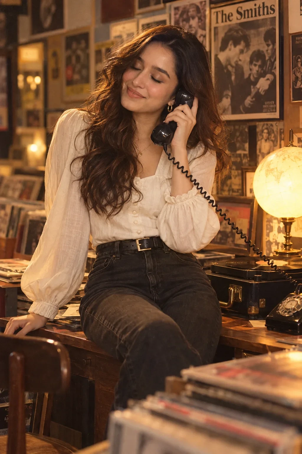 Love on the Line ☎️🤎 | Vintage 80s Aesthetic