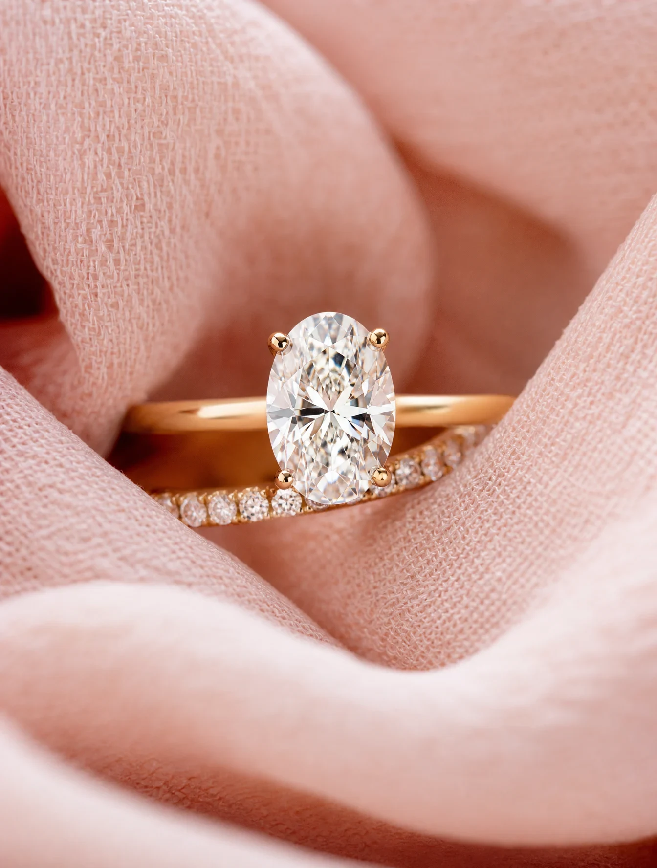 Subject and Composition a High-End Commercial Jewelry Macro Shot Featuring