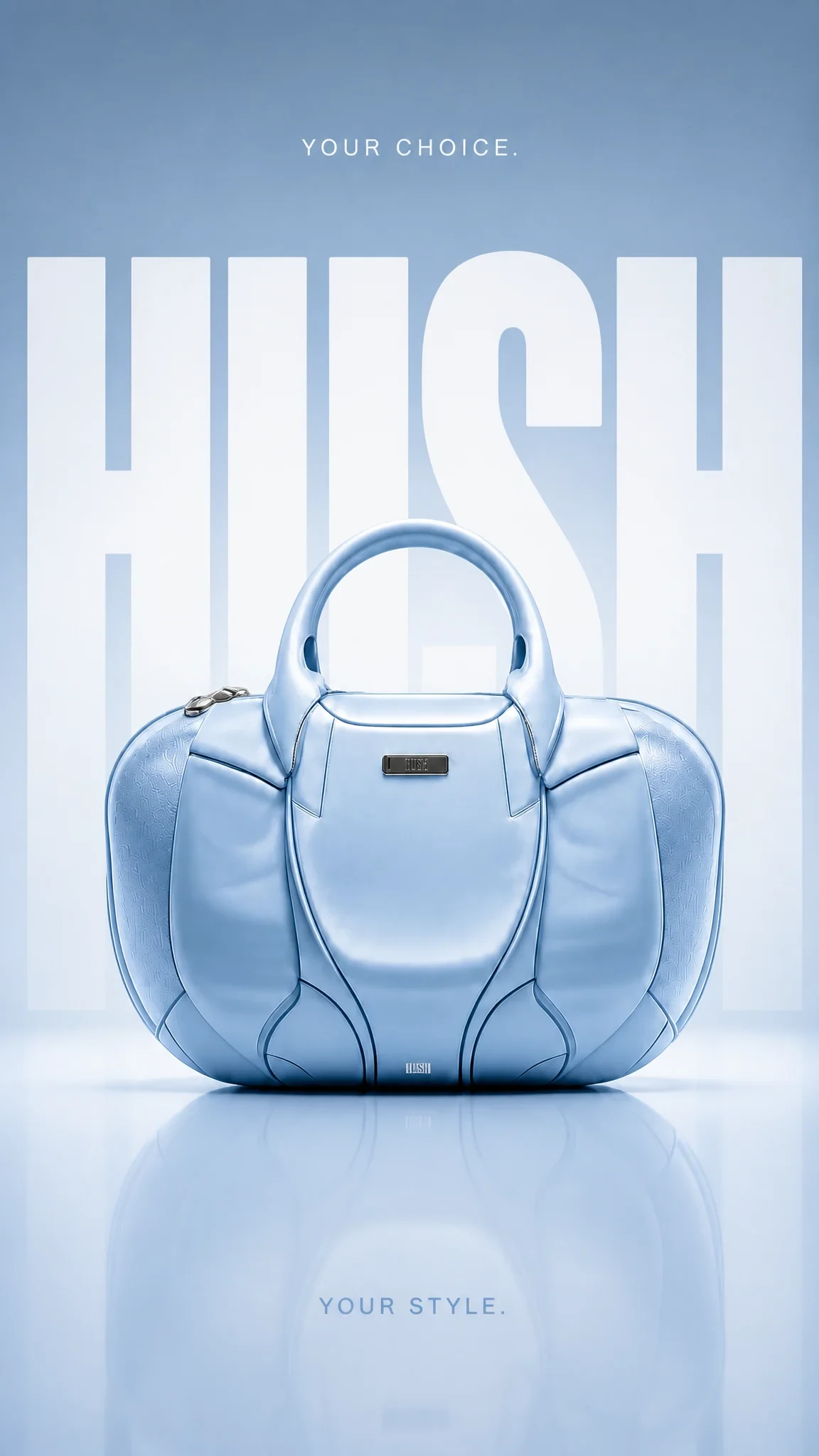 Ultra-Luxury Fashion Advertising Poster, Vertical 9:16 Composition