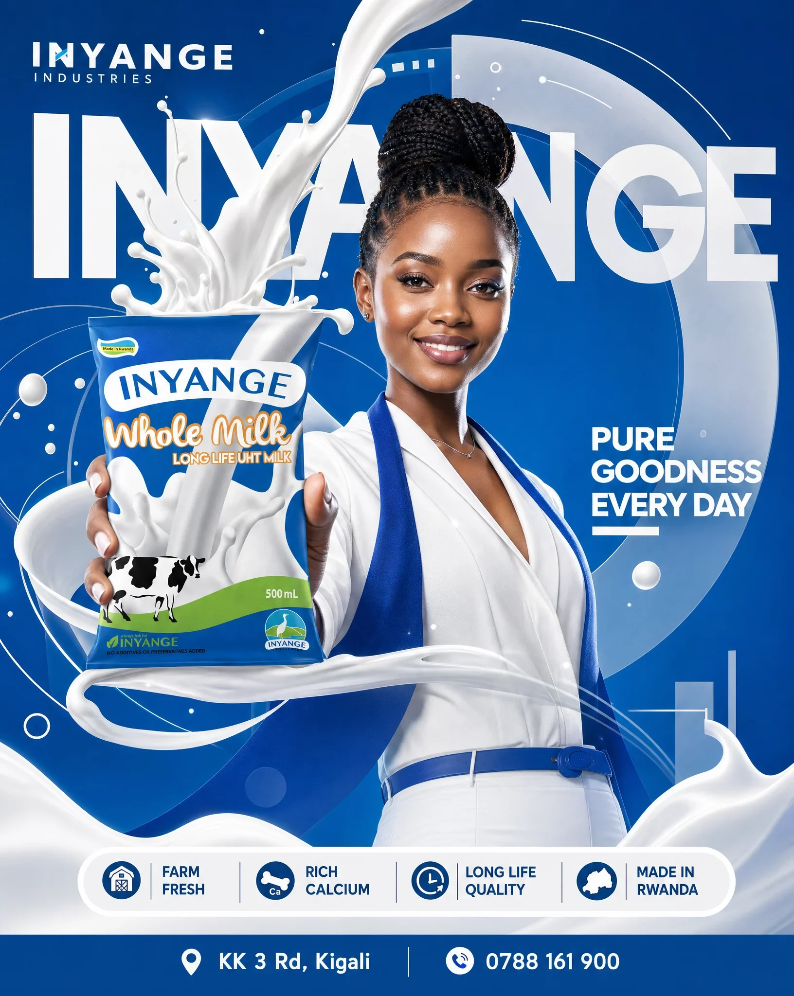 Inyange Whole Milk Poster