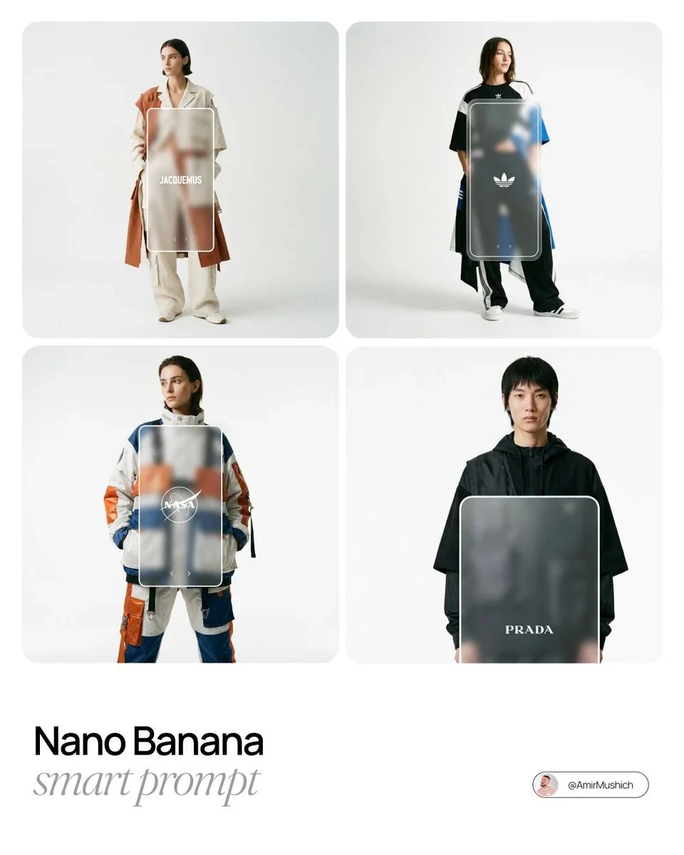 Avant-Garde Streetwear UI Lookbook
