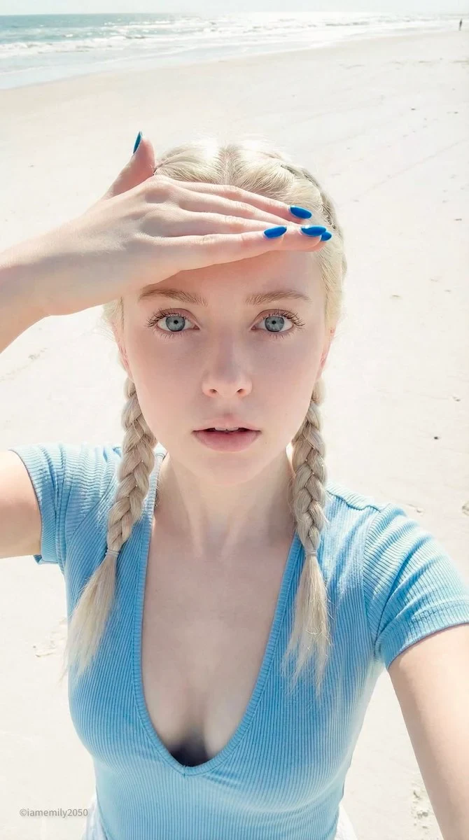 Coastal High-Angle Smartphone Portrait