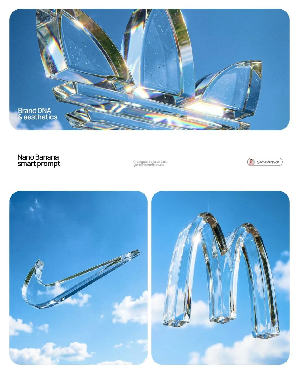 Crystal Glass Corporate Logo Sculpture
