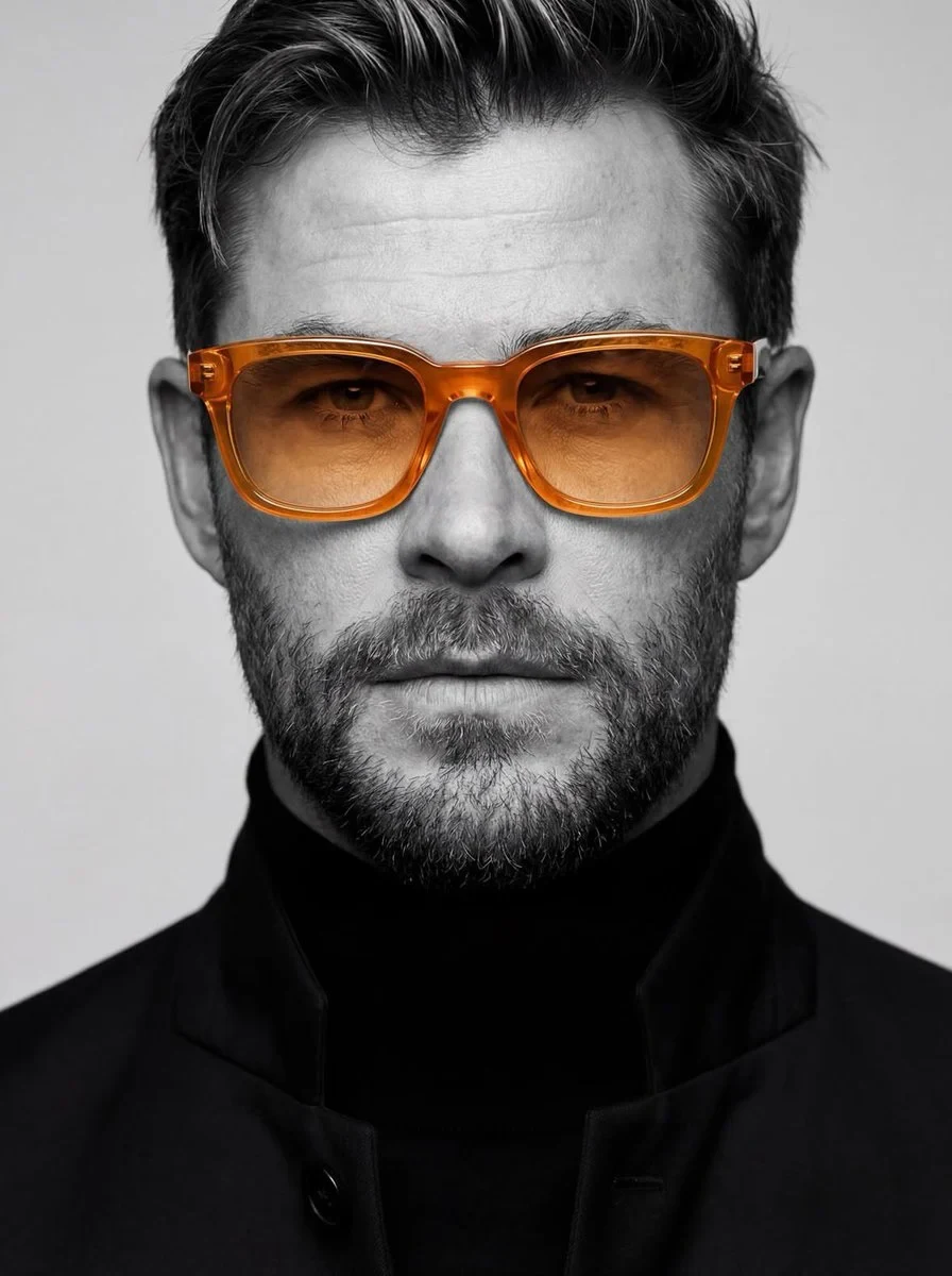 Ultra-Realistic Studio Portrait of a Man, Close-Up Headshot