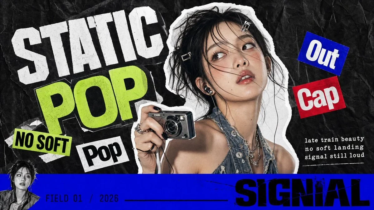 9:16 K-Pop Apocalypse Ransom Zine Poster Featuring SUBJECT SUBJECT_ACTION
