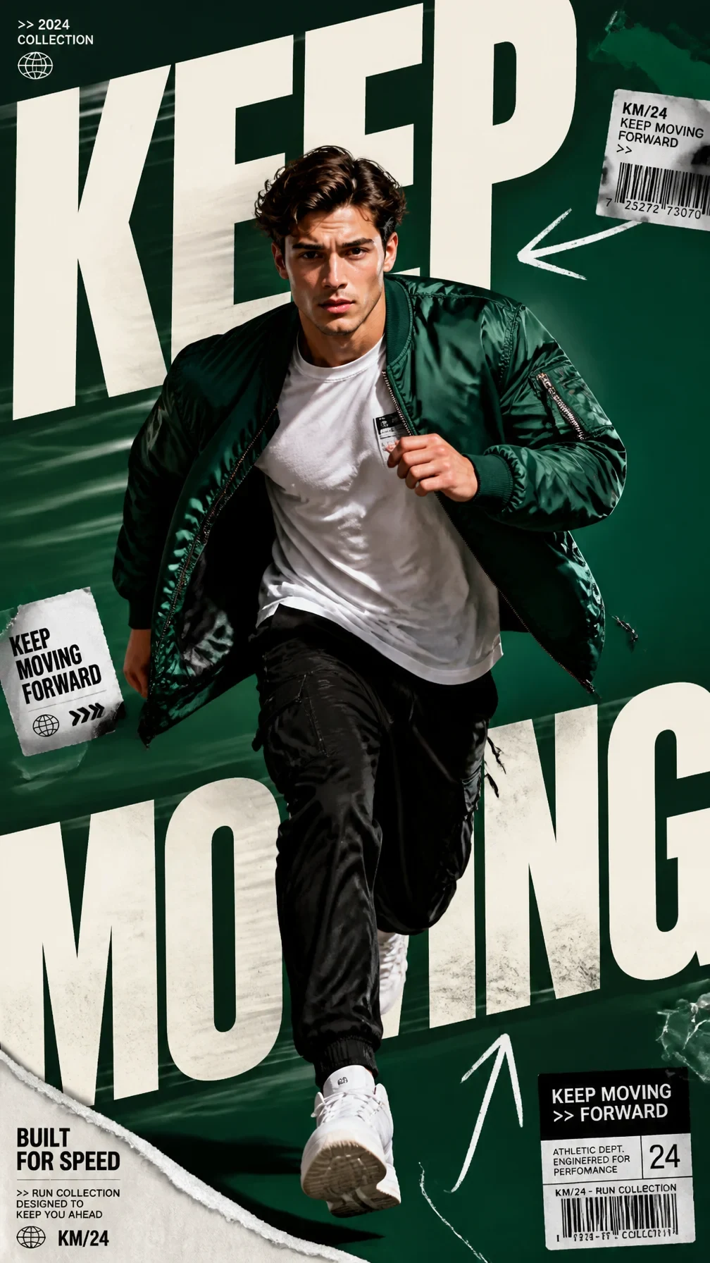 Premium 9:16 Fashion Editorial Campaign Poster