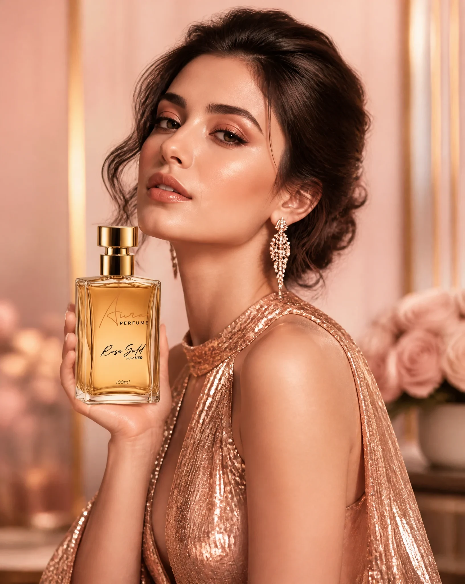 Ultra-Premium Luxury Fashion Photoshoot, Featuring a Stunning and Elegant Female