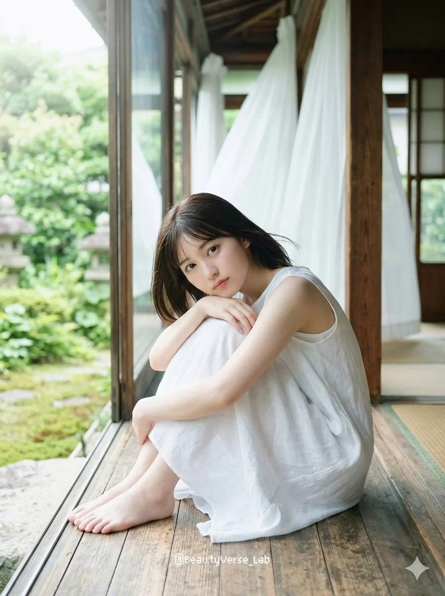 Japanese Veranda Summer Portrait