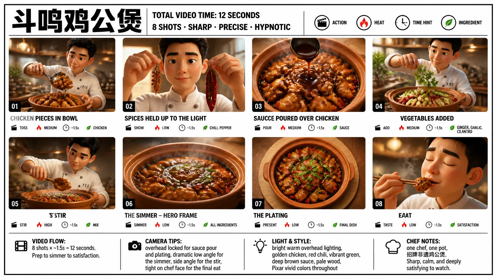 Create a crisp, clean infographic storyboard p