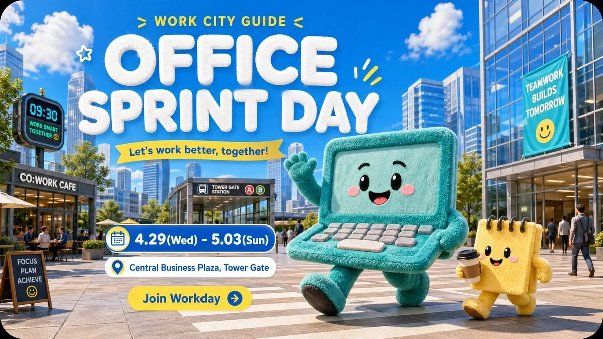 9:16 Image in the "plush City Festival Mobile Poster"