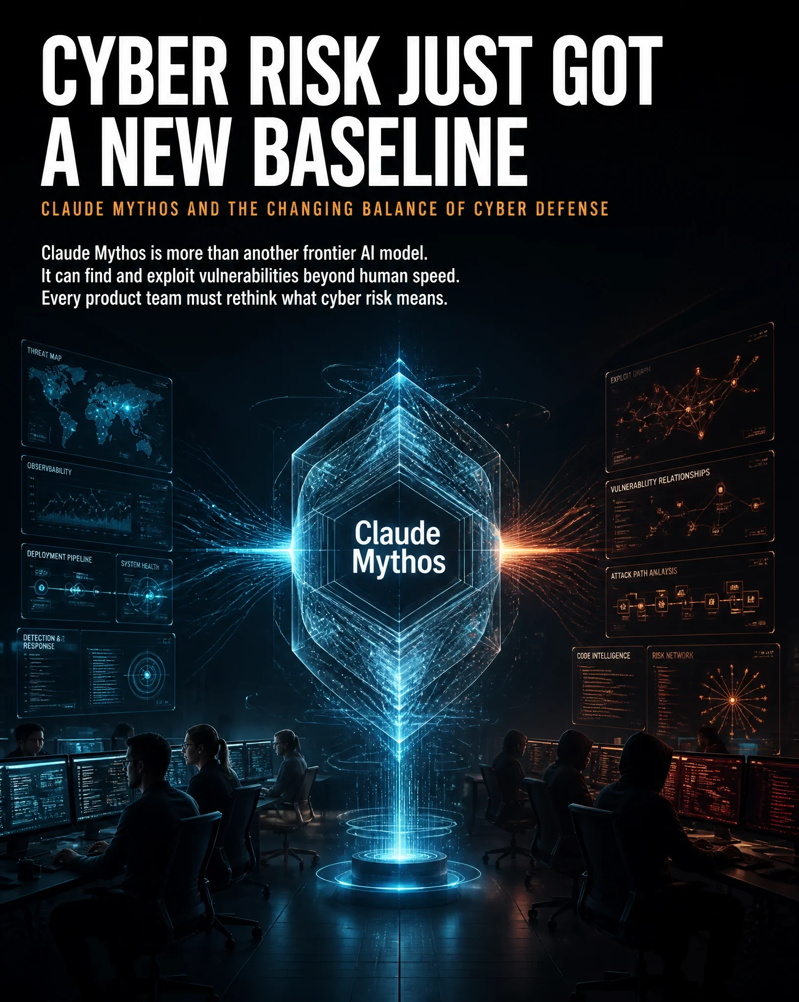 Premium Linkedin Editorial Carousel Slide in a Consistent Futuristic Visual System