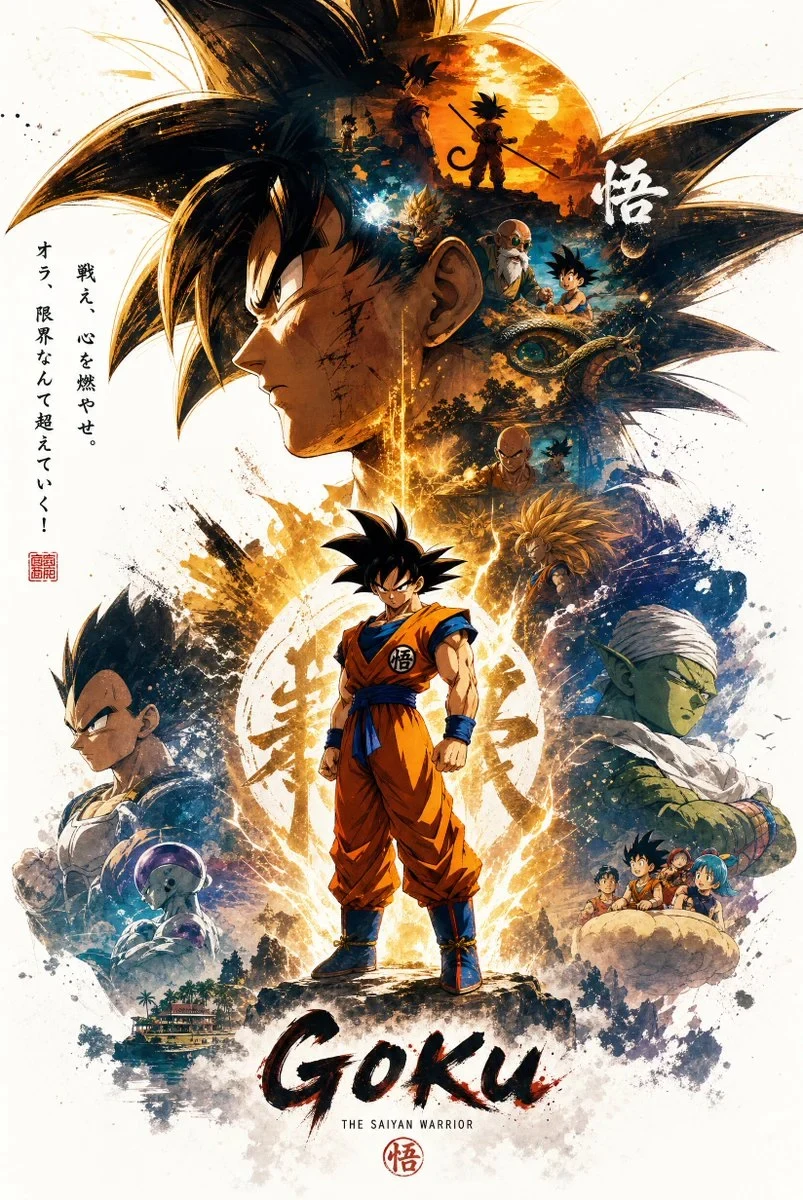 Propaganda Poster Themed Around the Character “BLANKA” with a Consistent