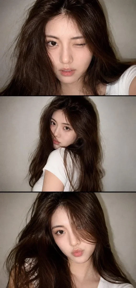 A Vertical Collage of Three YZK Photos