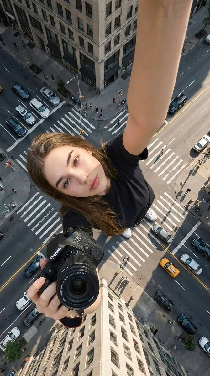 Canon Camera Selfie Product Shot