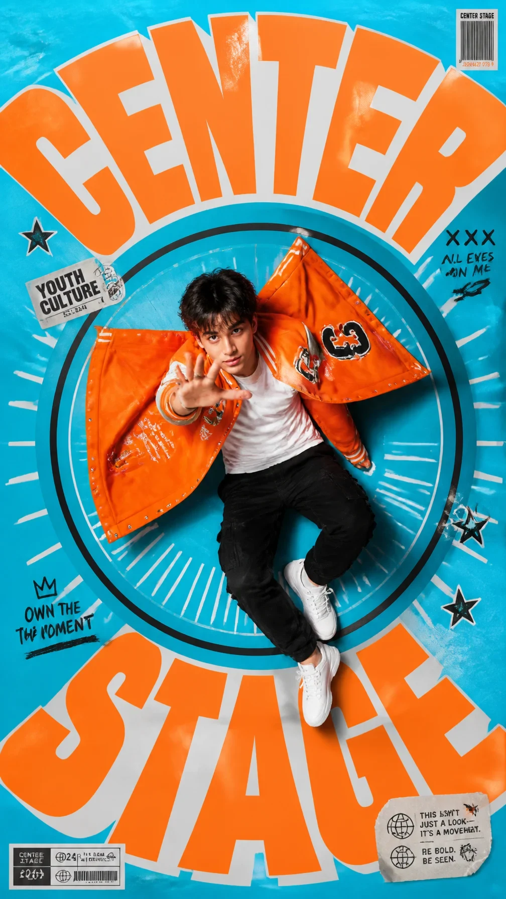 Premium 9:16 Youth-Culture Fashion Poster