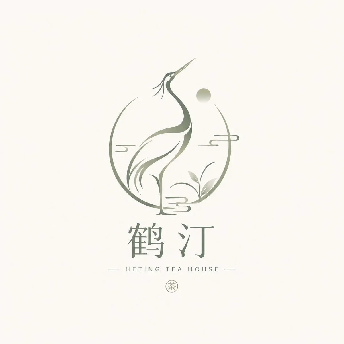 请根据用户输入的信息设计一个高完成度的「优雅动物徽记型 Logo / Elegant Ani