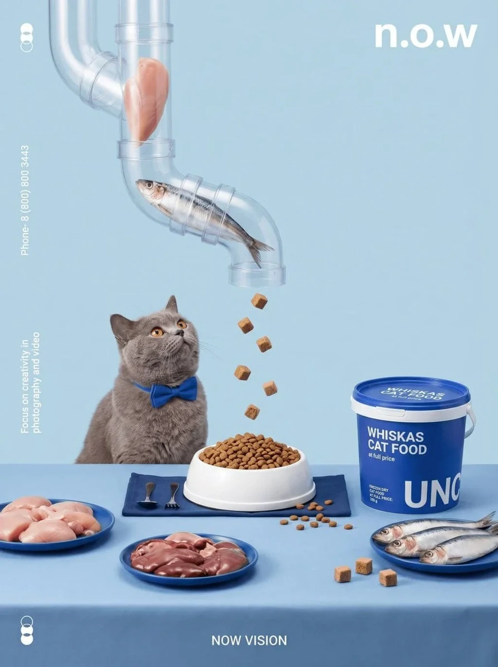 Commercial Product — A bright stylized still life and a conceptua
