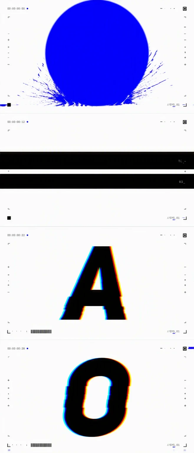 Brand Design — CUT 01  000100s  PURE GRAPHICS
A massive