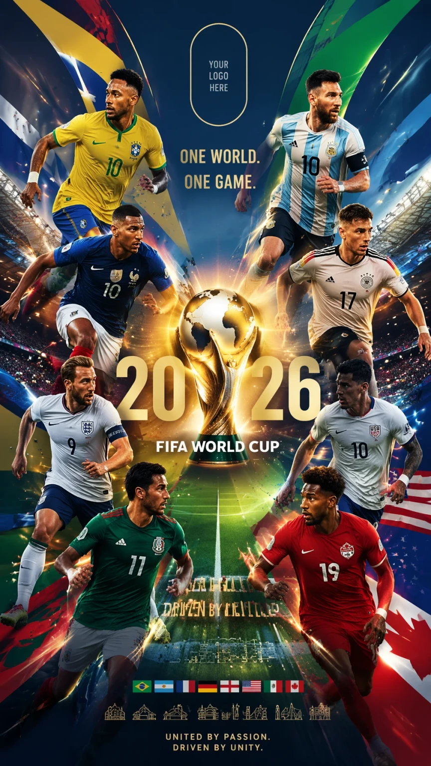 Brand Design — World national teams  main official poster