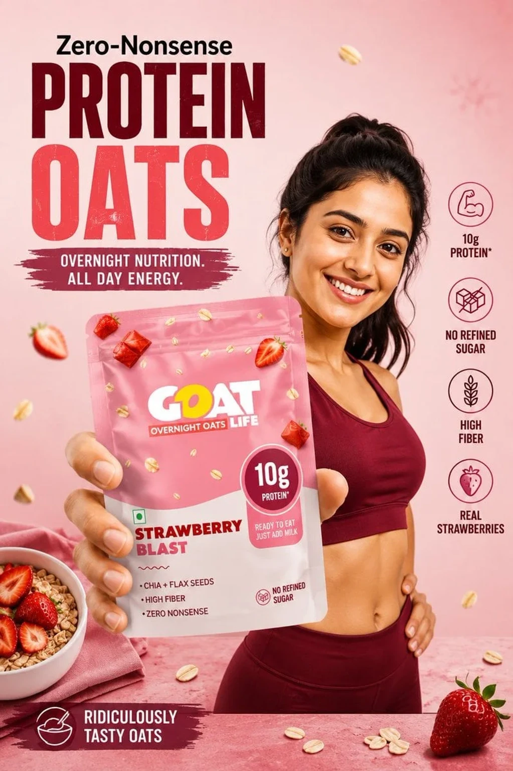 Commercial Product — Create a premium fitness product advertisemen
