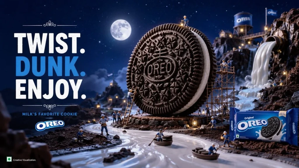 Food — Create a premium advertising poster for Bran