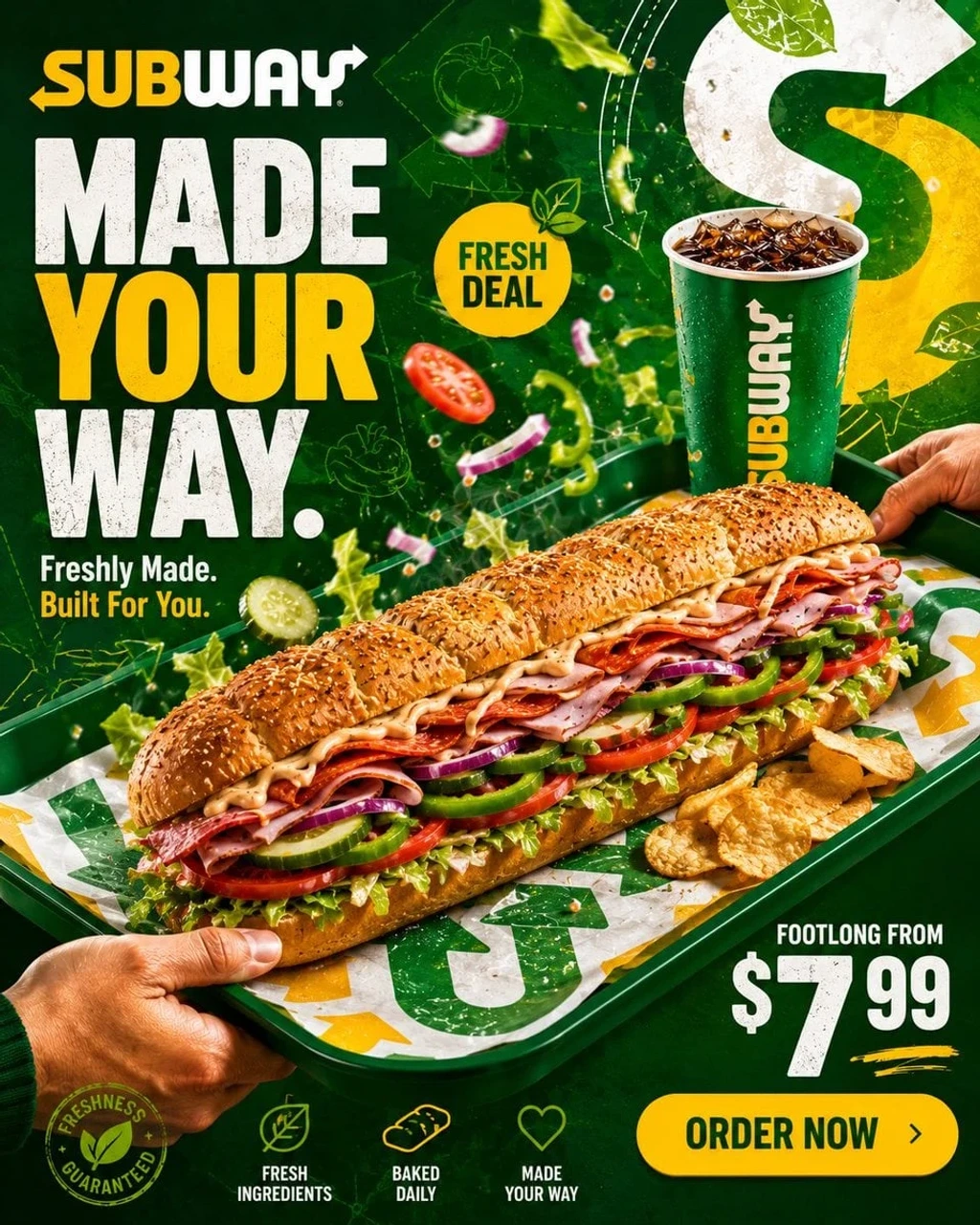 Food — SUBWAY

EAT FRESH

FORMAT

UltraPremium F