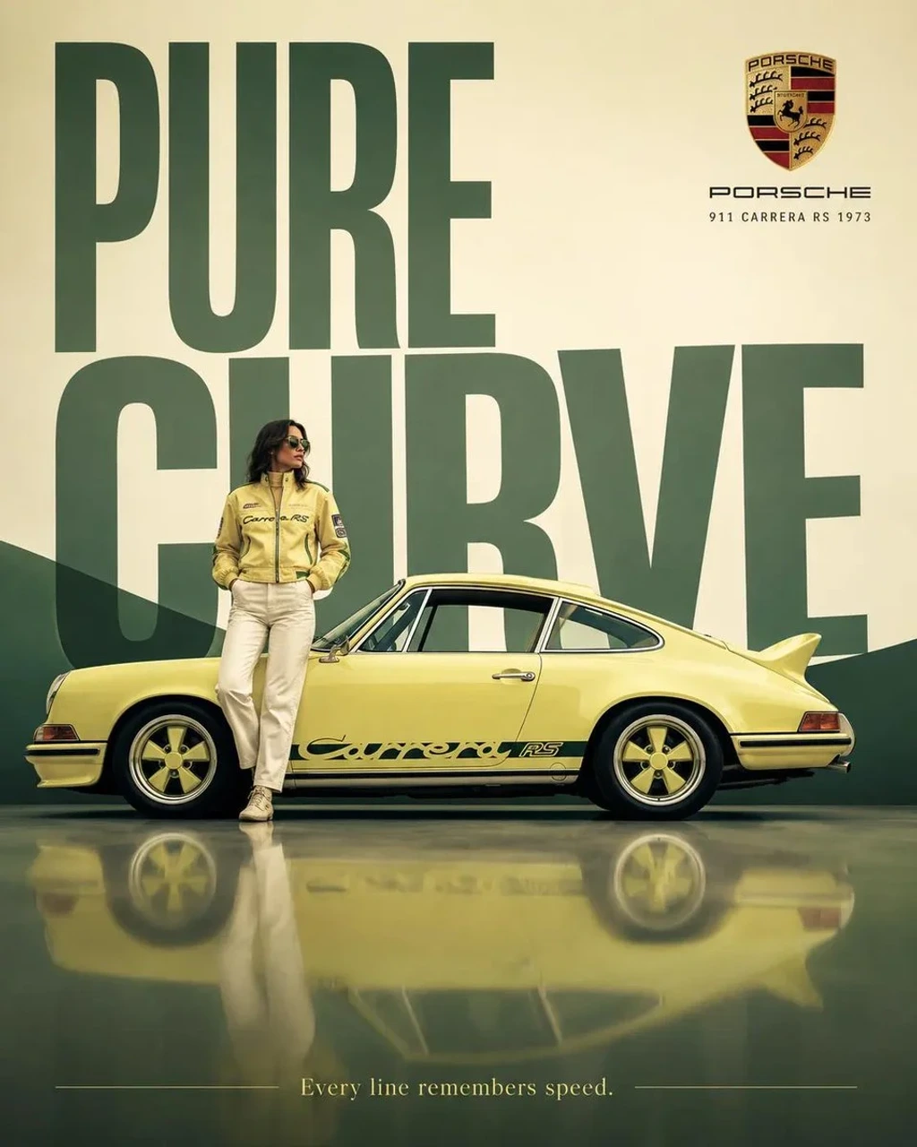 Brand Design — Highend surreal automotive advertising poste
