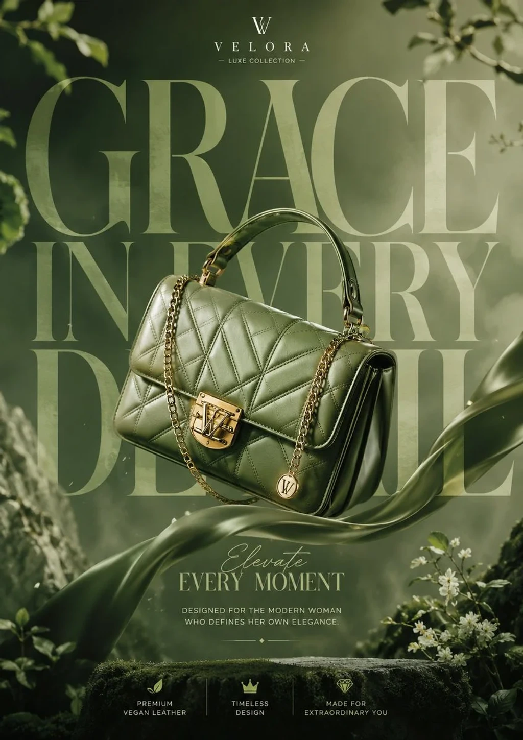 Commercial Product — Generate a breathtaking luxury product advert