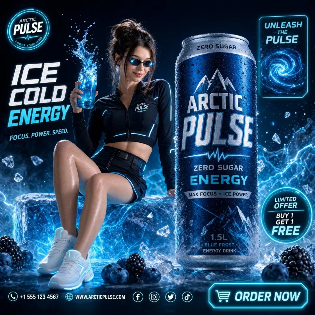 Food — A highend commercial beverage advertisement