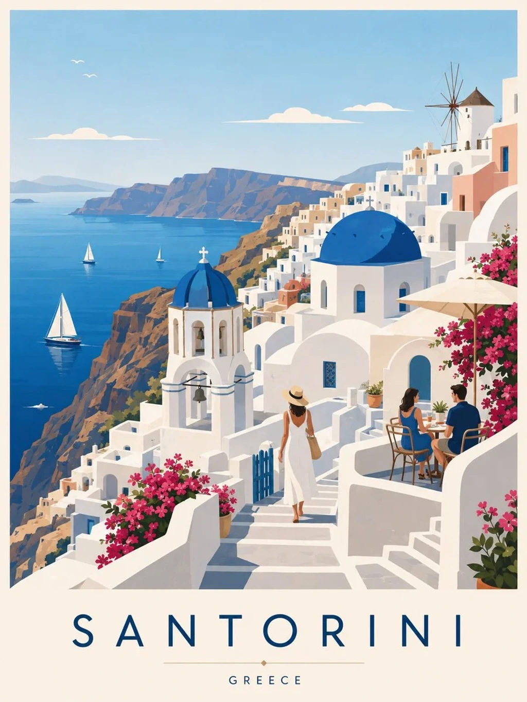 Brand Design — Create a premium editorial travel poster illu