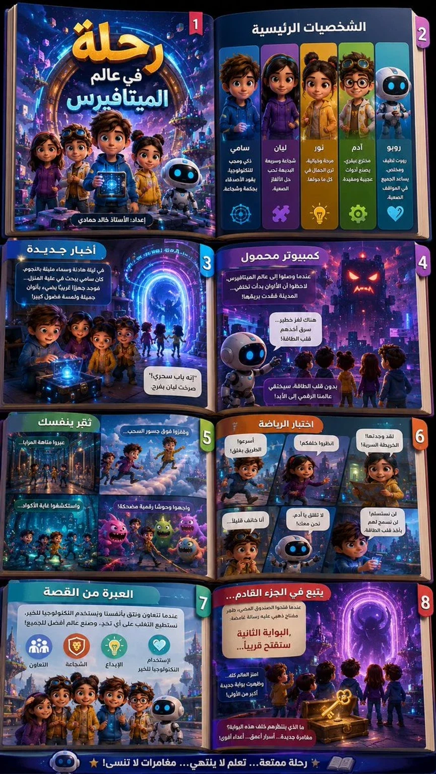 Brand Design — Create a large Arabic infographic in the form