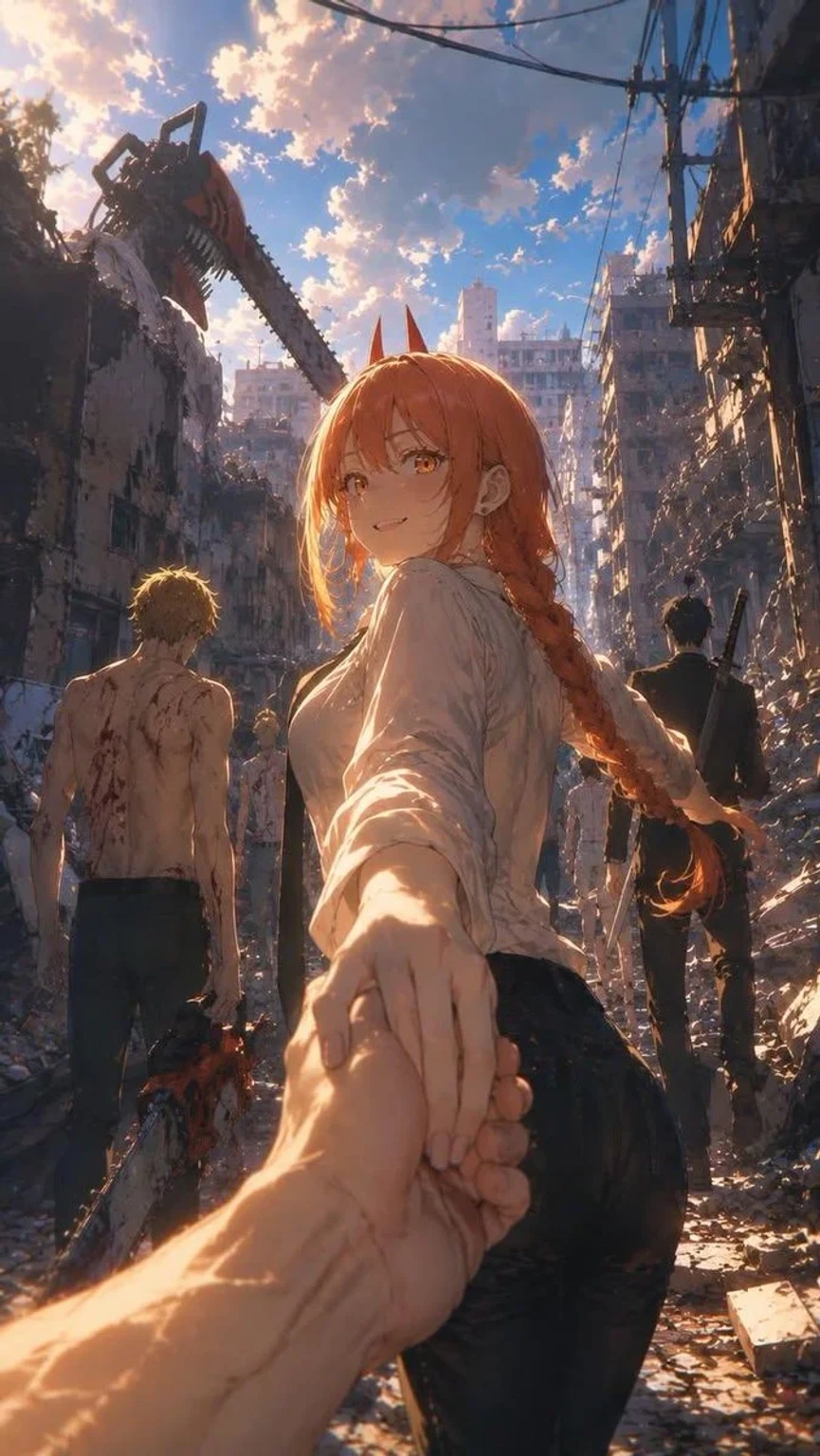 Illustration & 3D — Create an ultradetailed cinematic anime illu