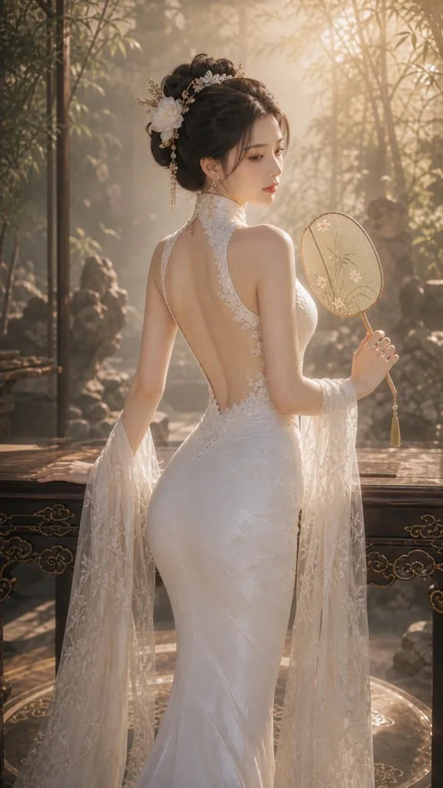 Portrait Photography — An adult Eastern classical beauty 916 verti
