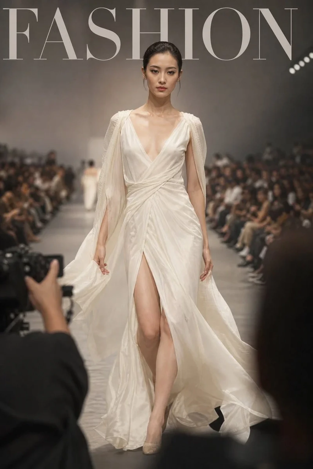 Brand Design — Luxury highfashion runway magazine cover ti