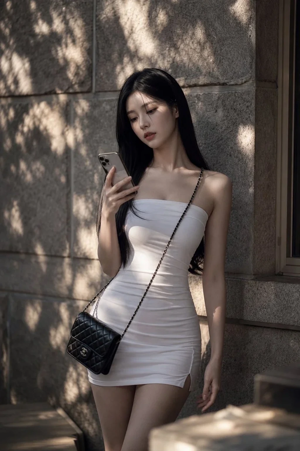 Portrait Photography — Realistic photography portrait of a beautifu