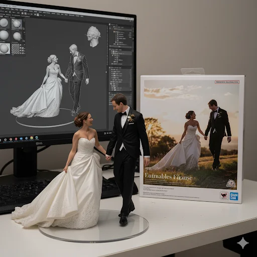 Create Your Own Figure with 3D Printer in Realistic Style
