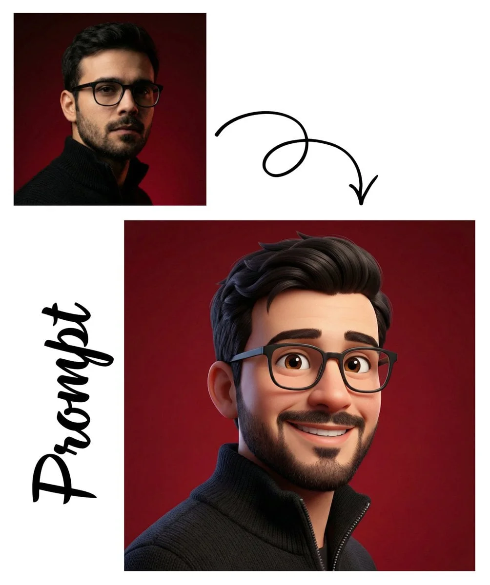 Create a high-quality 3D avatar of the person in the